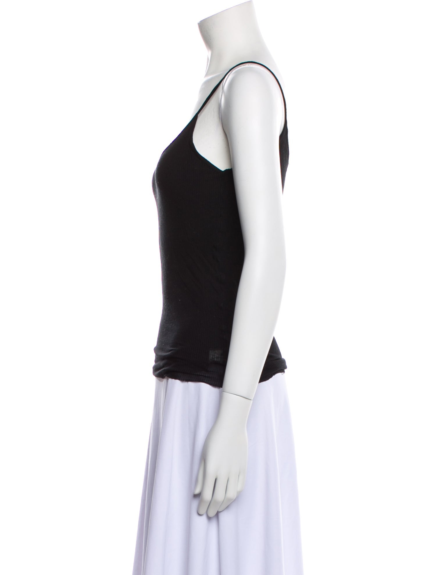 Khaite Scoop Neck Sleeveless Top