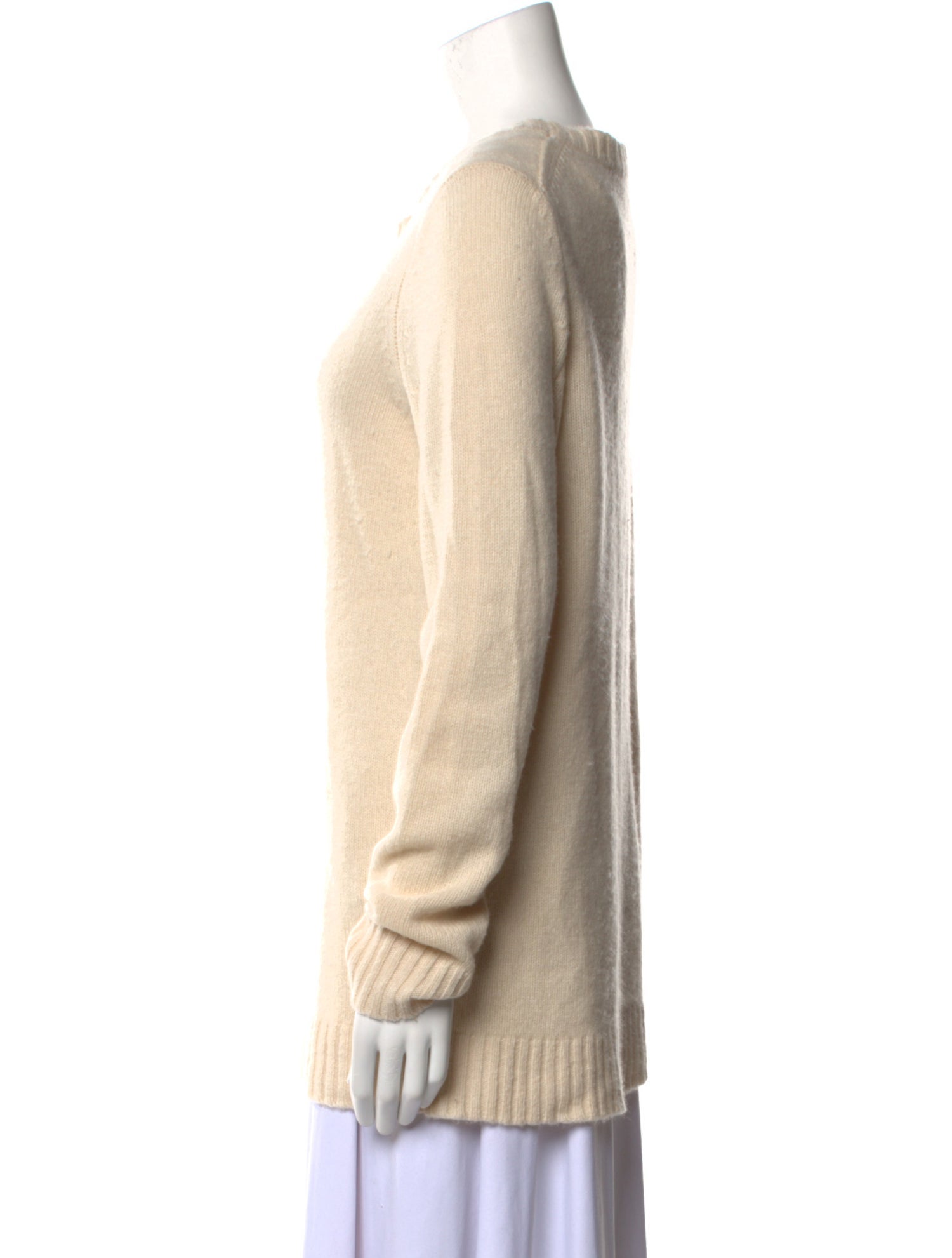 Khaite Cashmere Crew Neck Sweater