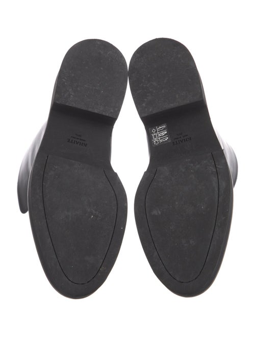 Khaite Leather Combat Boots