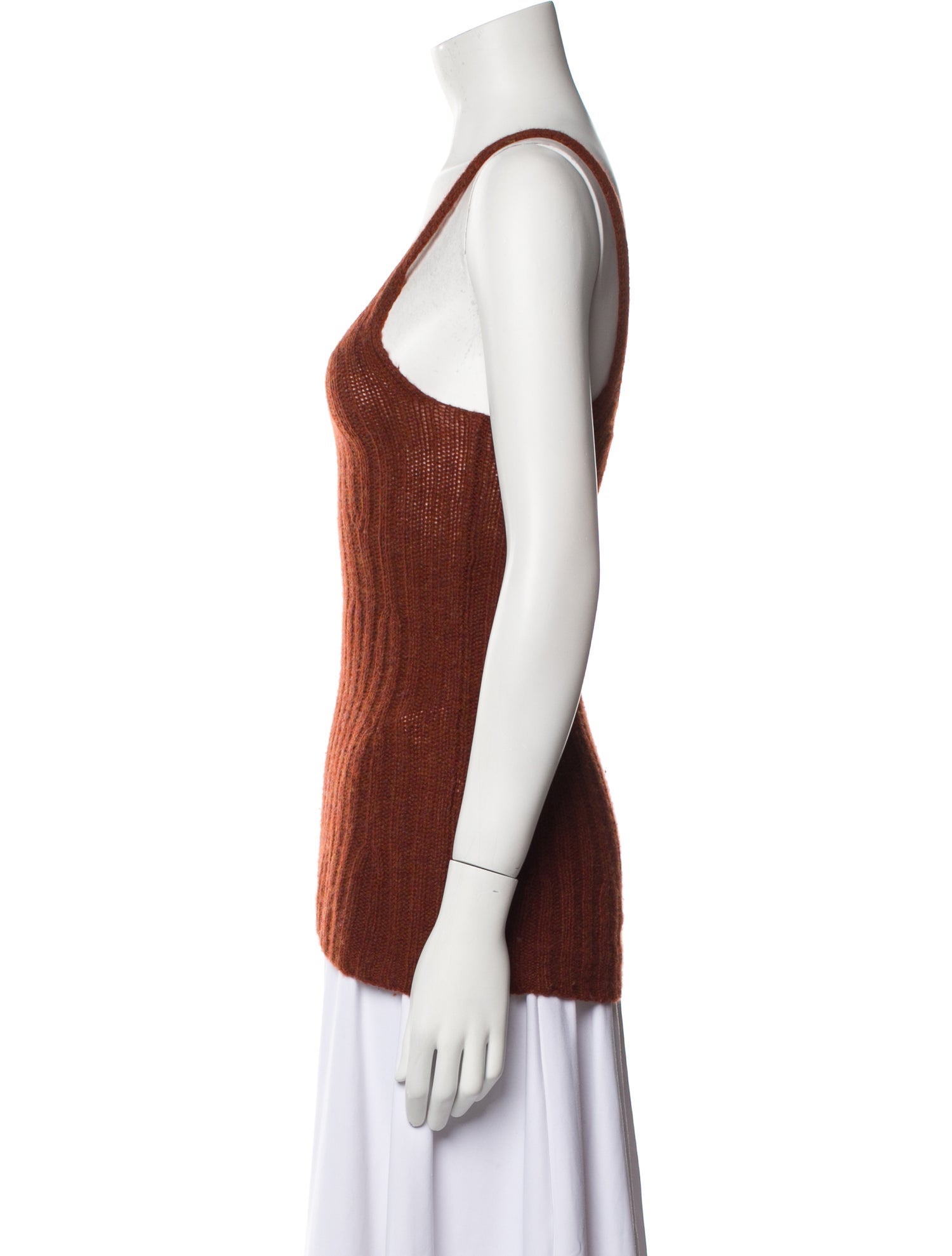 Khaite Cashmere Scoop Neck Top