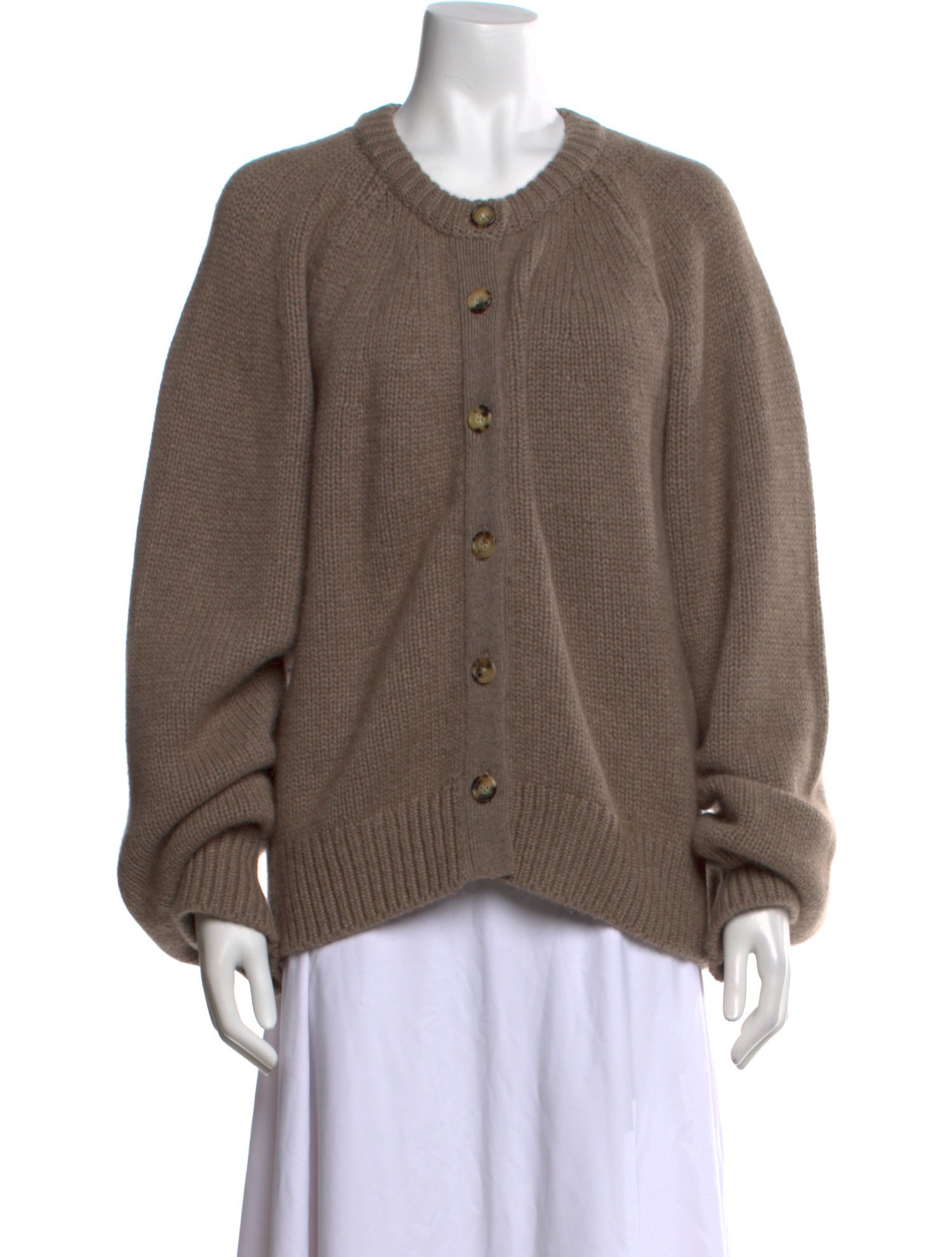 Khaite Cashmere Crew Neck Sweater