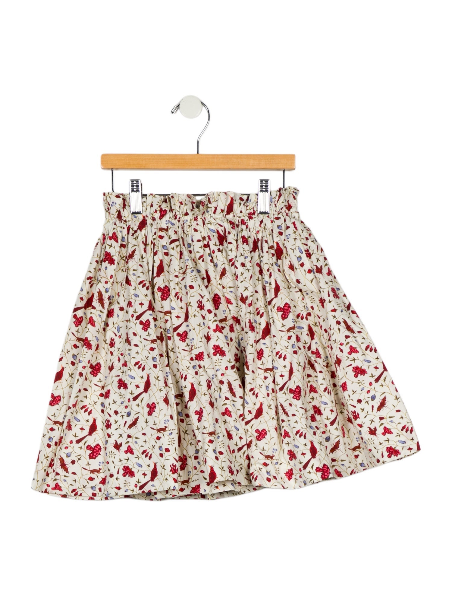 Khaite Girls Printed Pattern Skirt