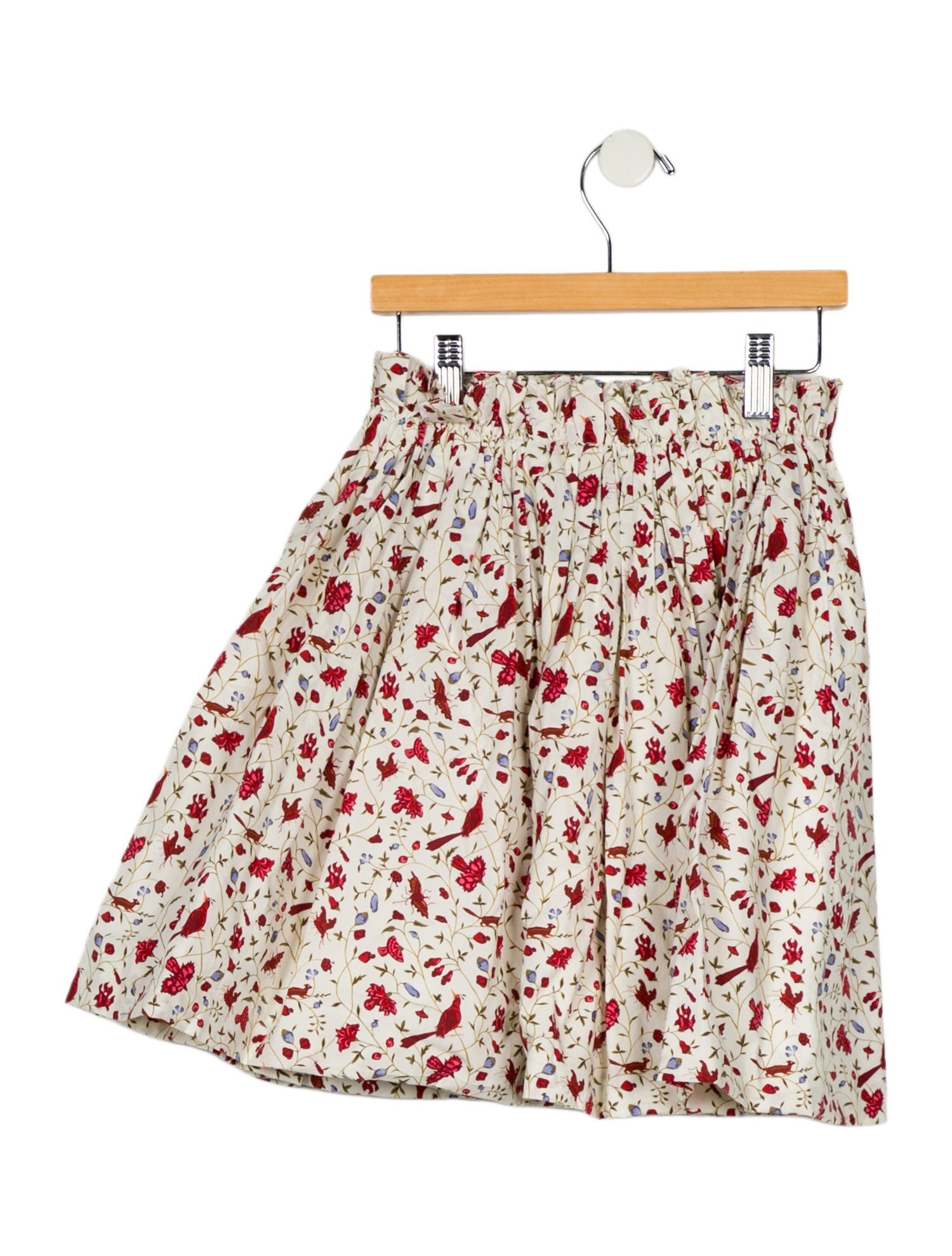 Khaite Girls Printed Pattern Skirt