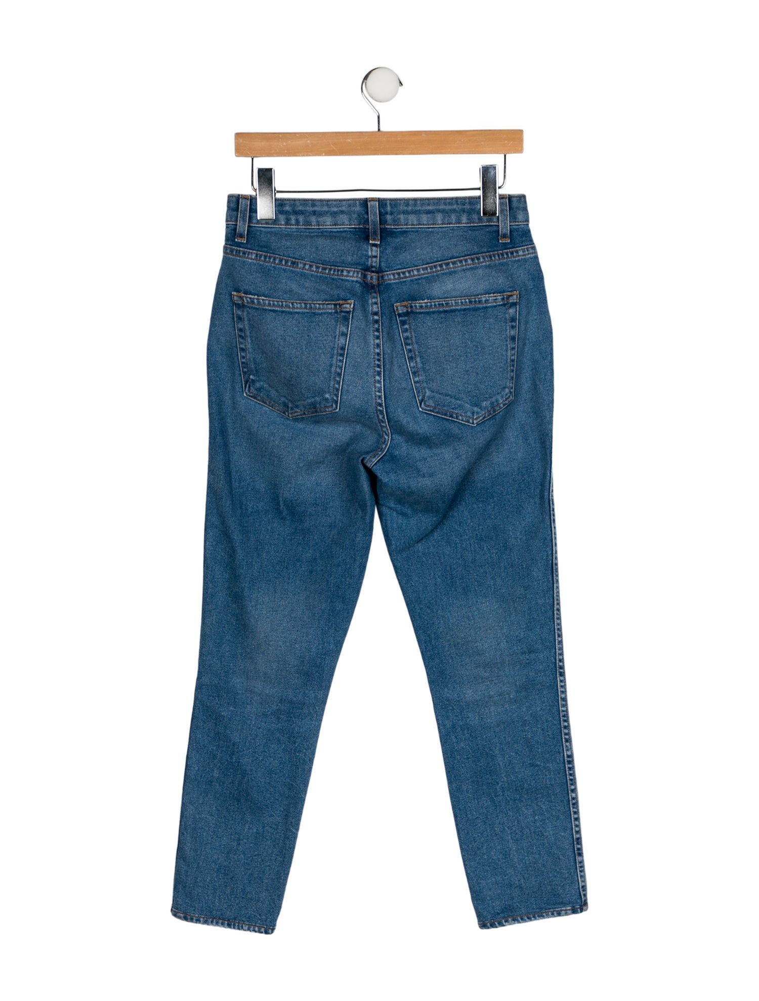 Khaite High-Rise Skinny Leg Jeans