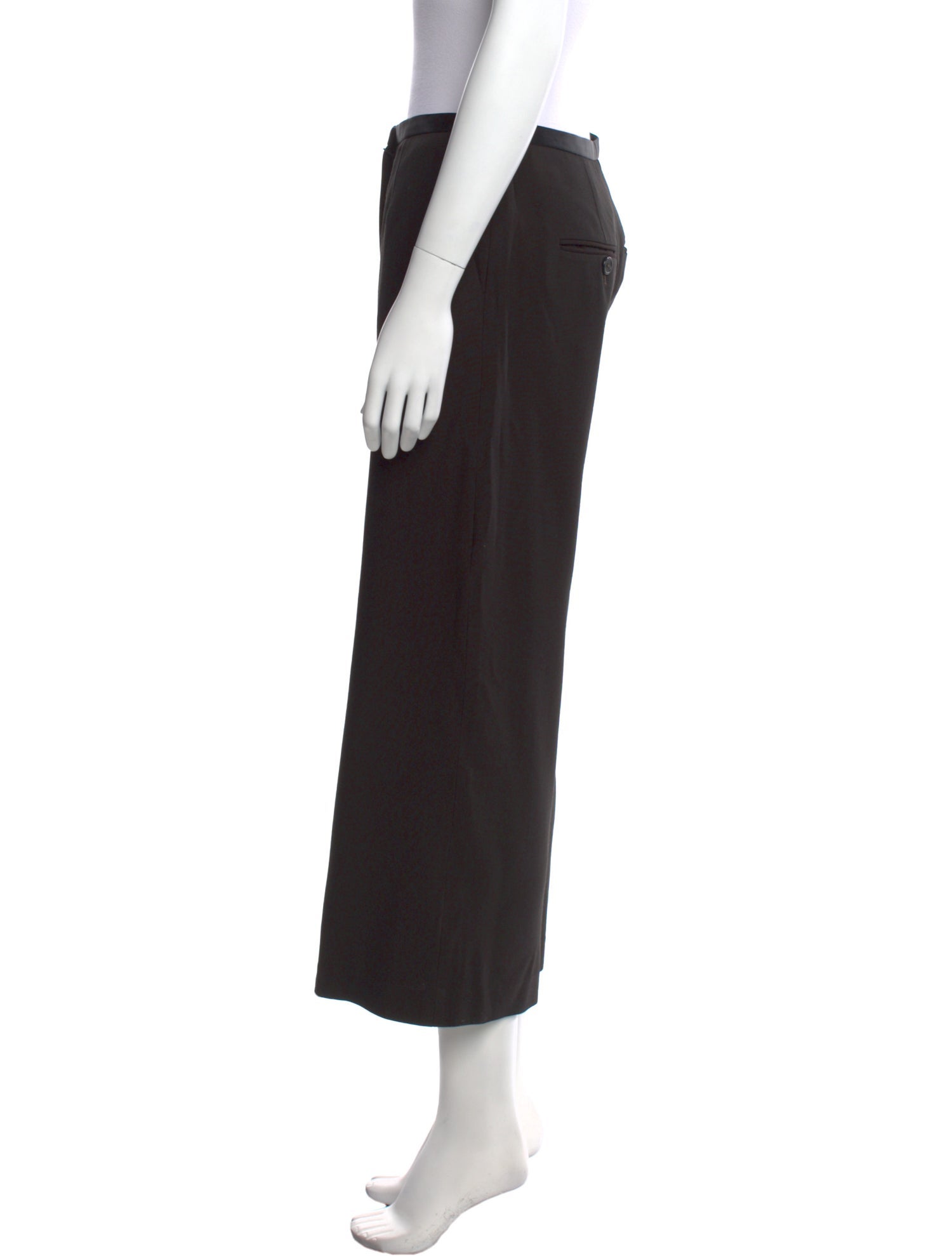 Khaite Virgin Wool Wide Leg Pants