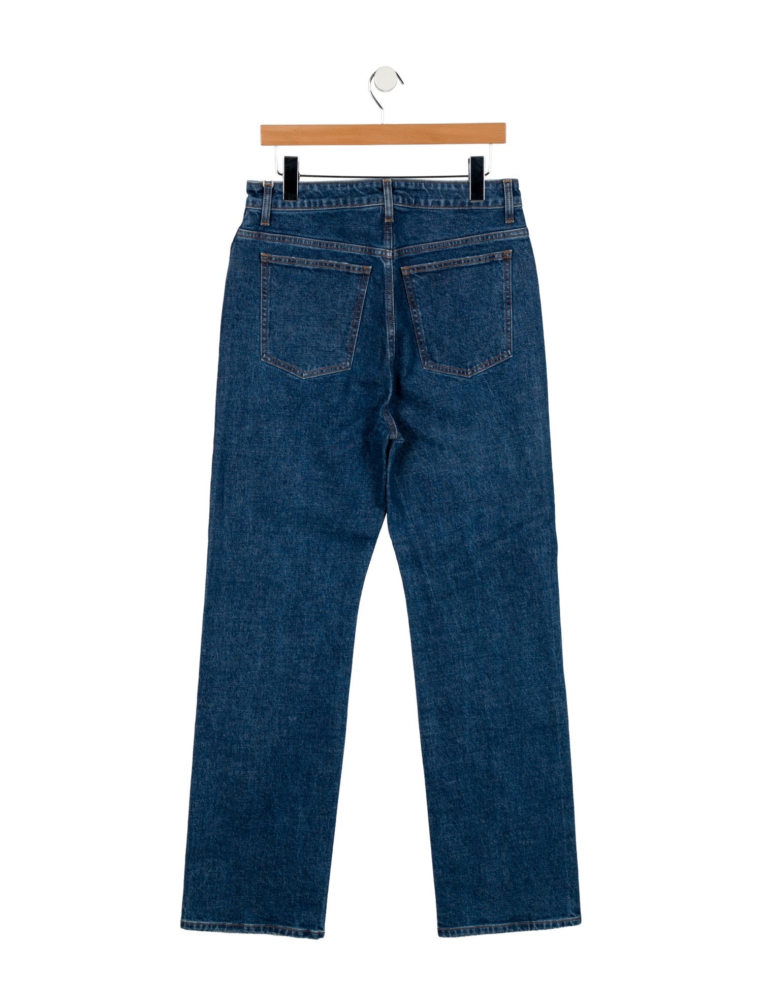 Khaite High-Rise Wide Leg Jeans w/ Tags