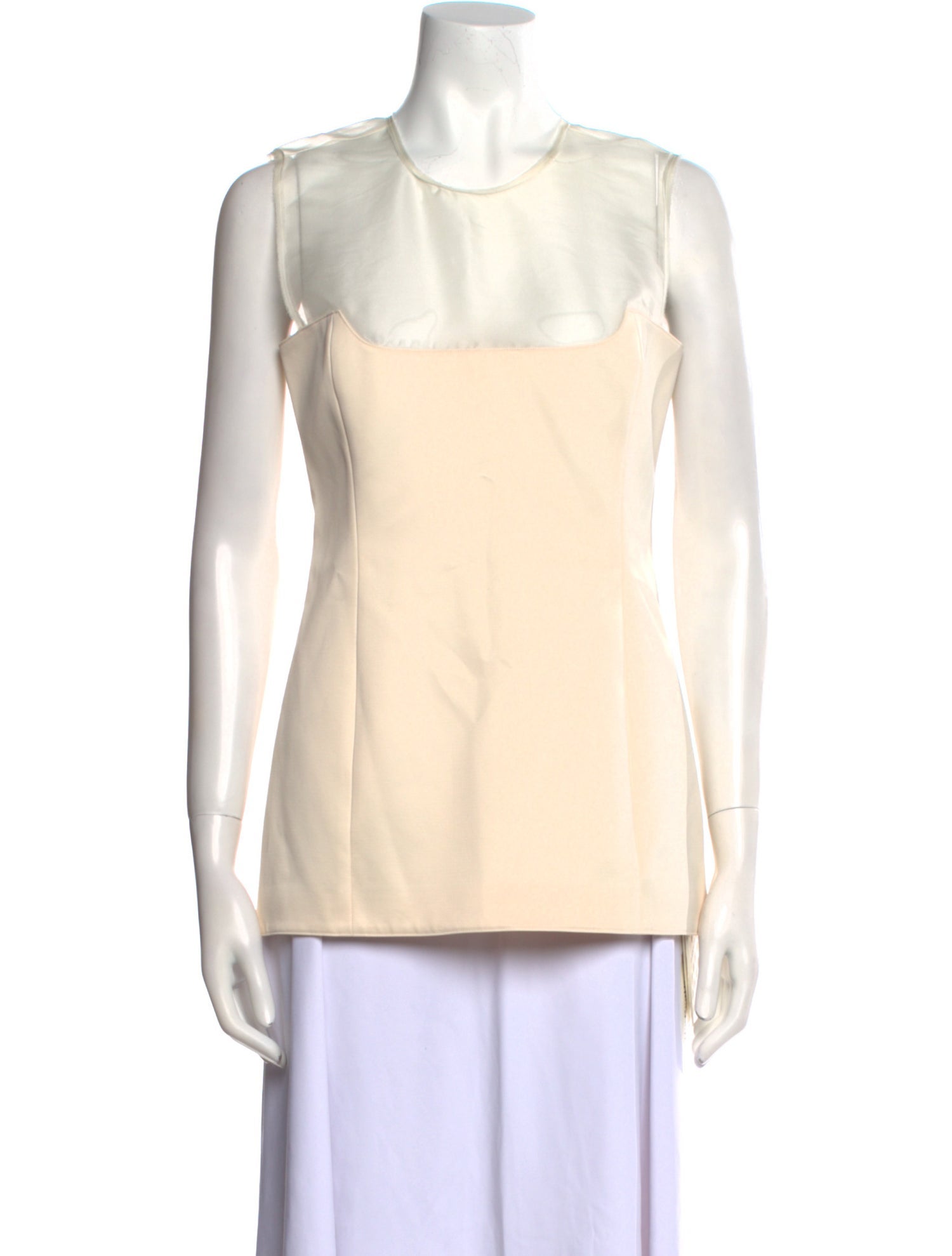 Khaite Crew Neck Sleeveless Top w/ Tags