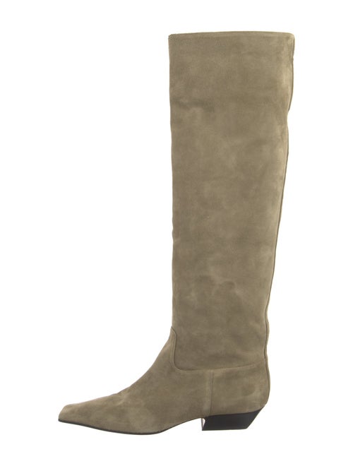 Khaite Suede Riding Boots