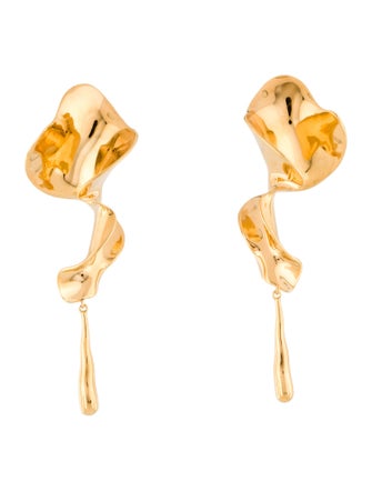 Khaite "Tidal" Drop Earrings