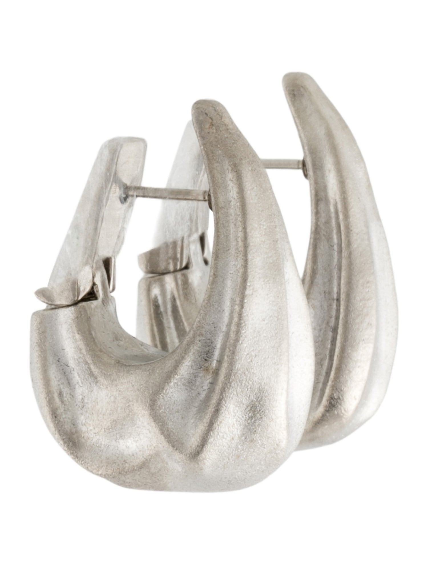 Khaite "Olivia" Hoop Earrings