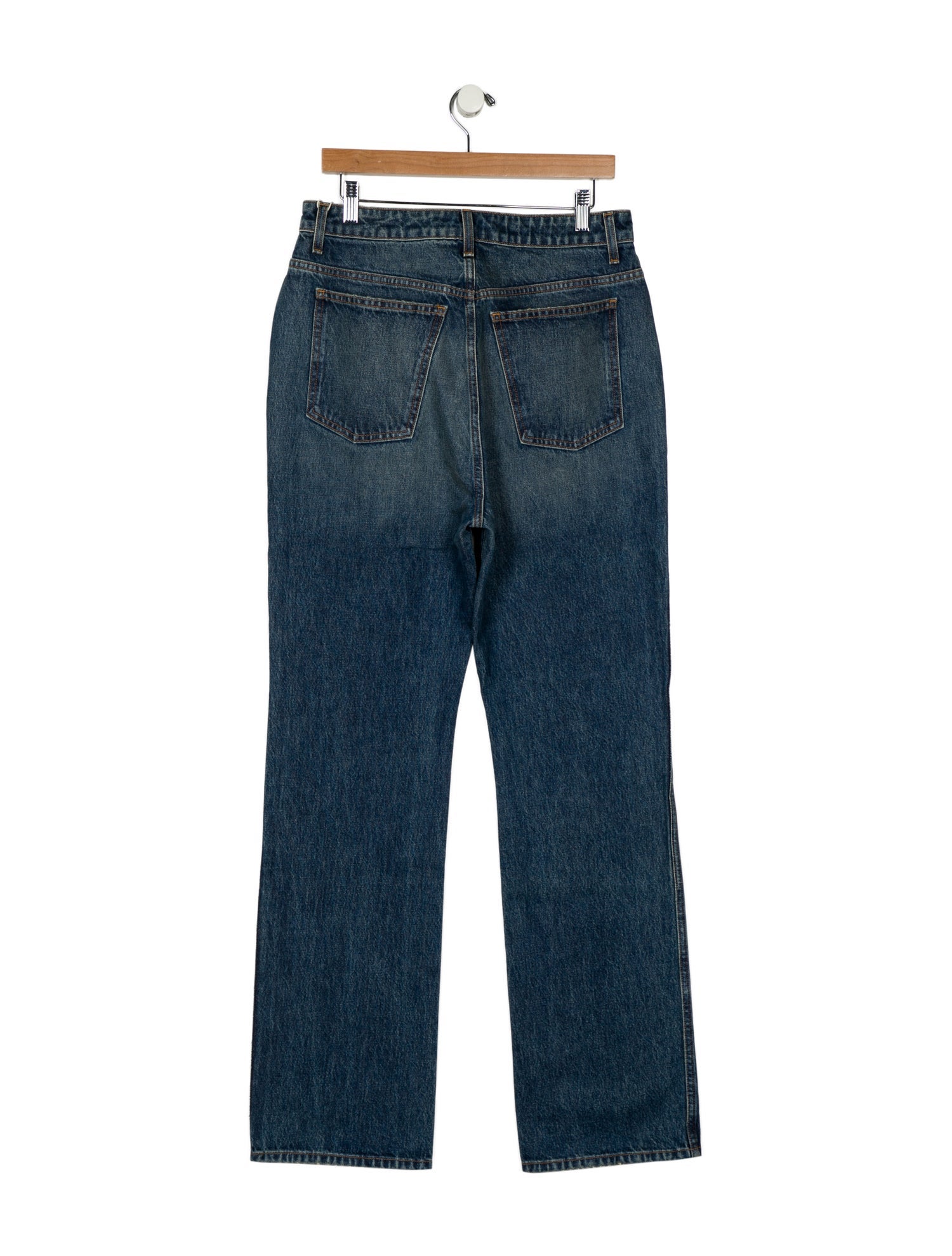 Khaite High-Rise Wide Leg Jeans w/ Tags
