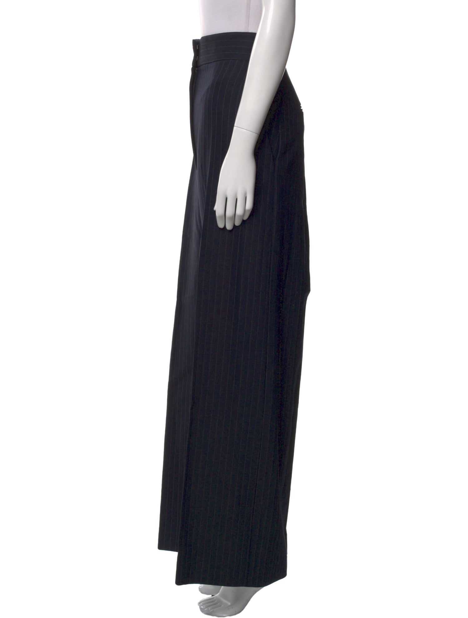 Khaite Virgin Wool Wide Leg Pants