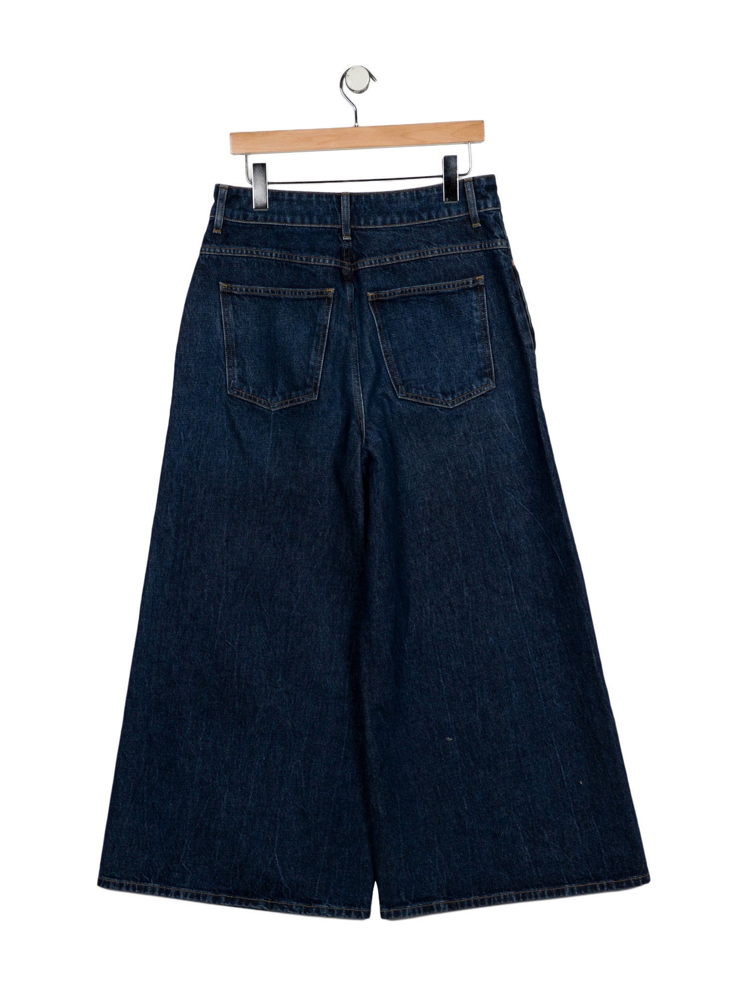 Khaite High-Rise Wide Leg Jeans