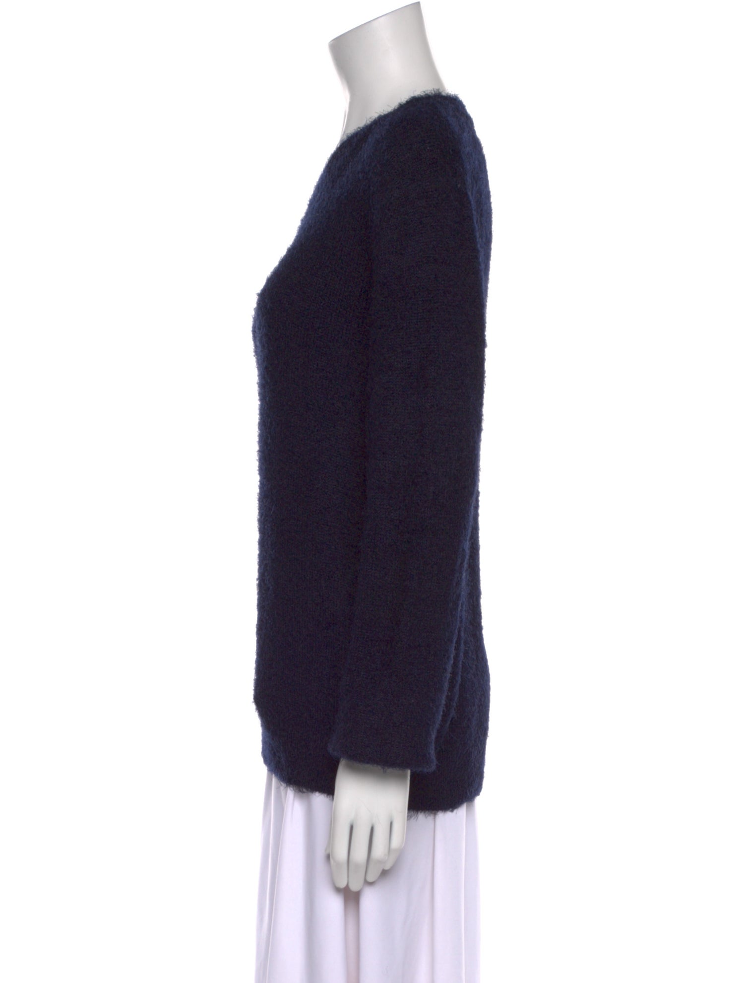 Khaite Silk Scoop Neck Sweater