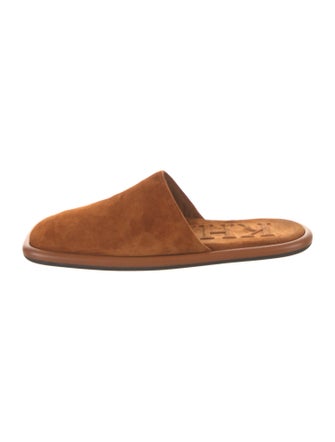 Khaite Suede Mules