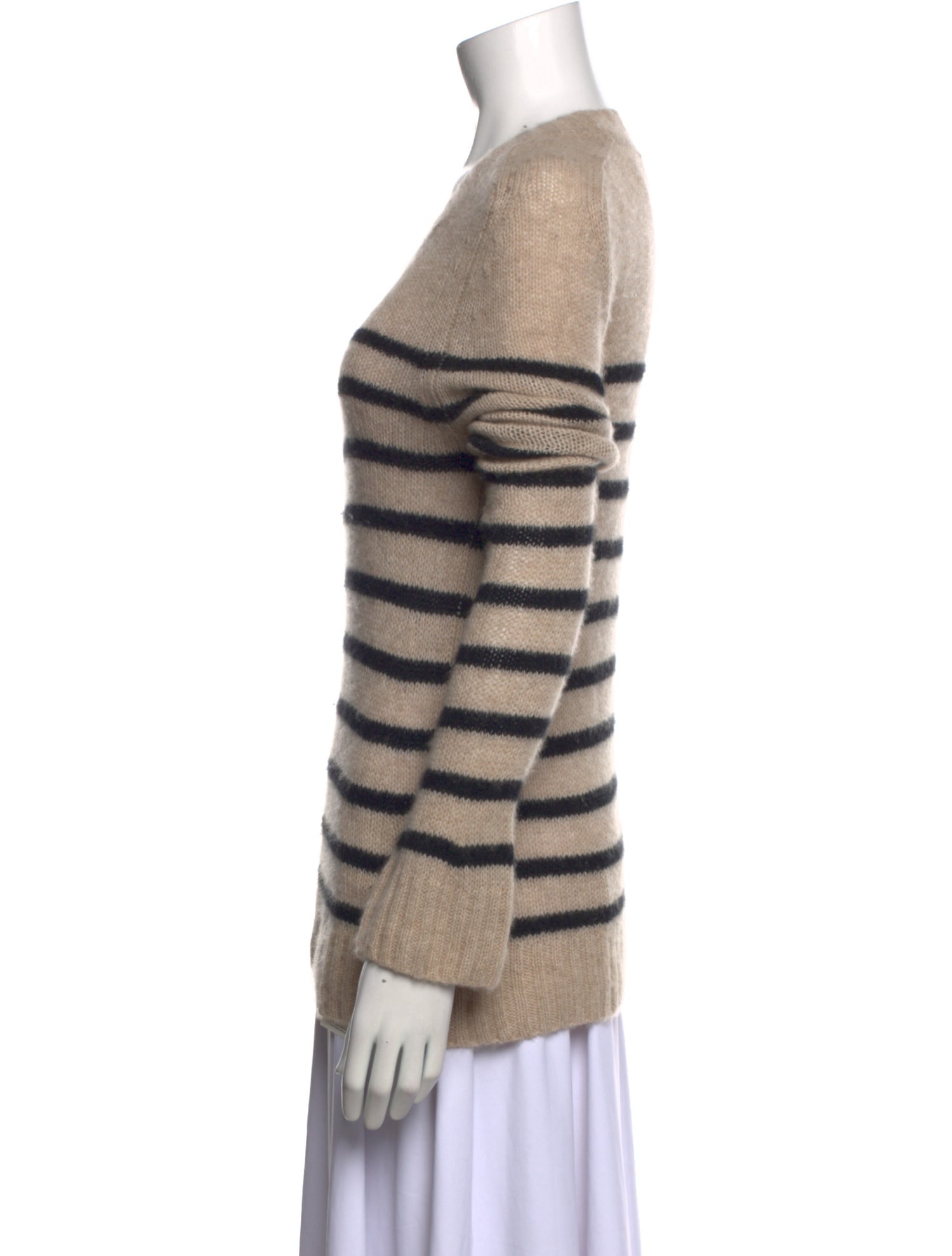 Khaite Cashmere Striped Sweater