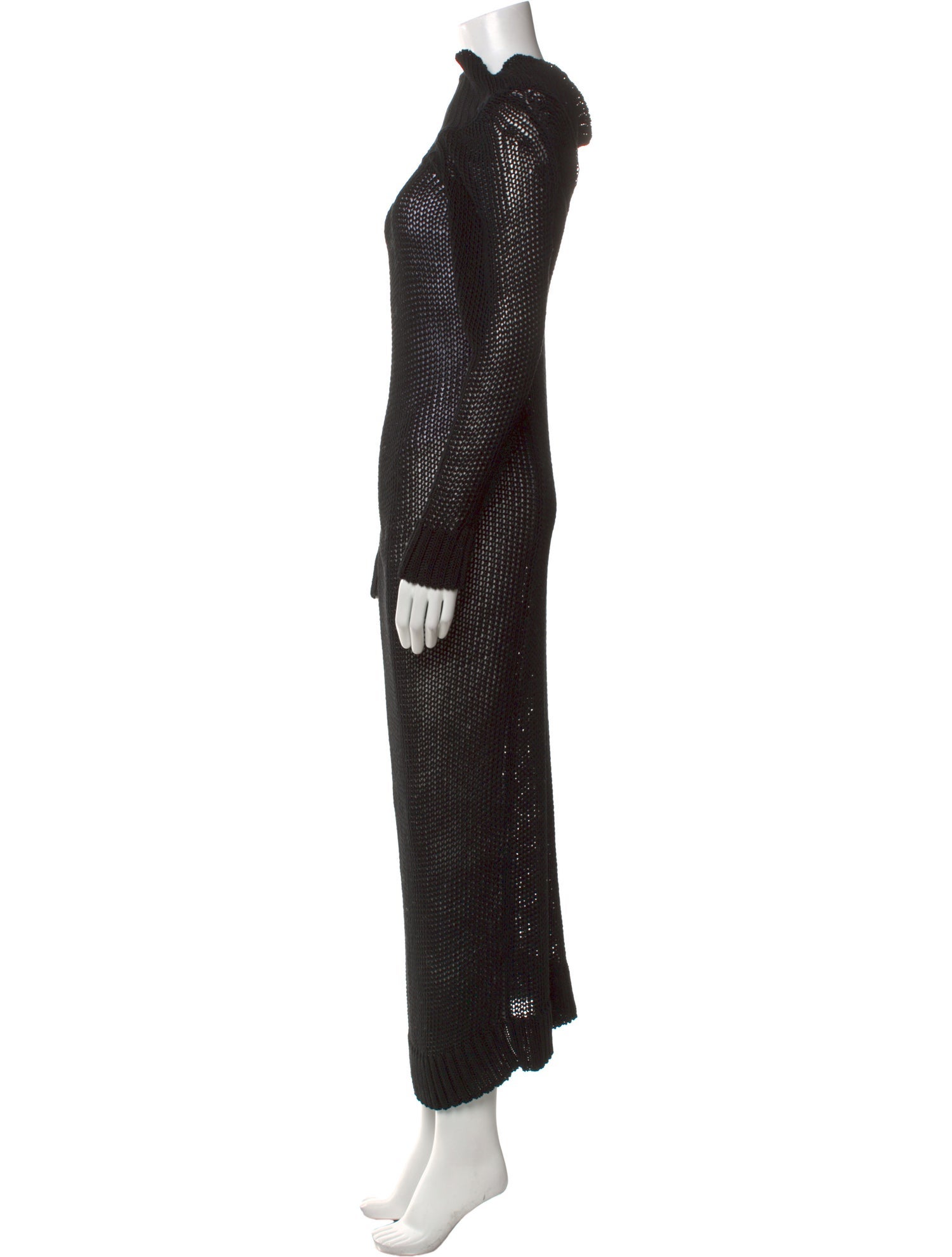 Khaite Turtleneck Long Dress