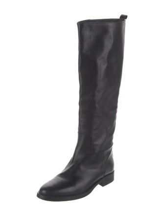 Via Roma 15 Leather Riding Boots