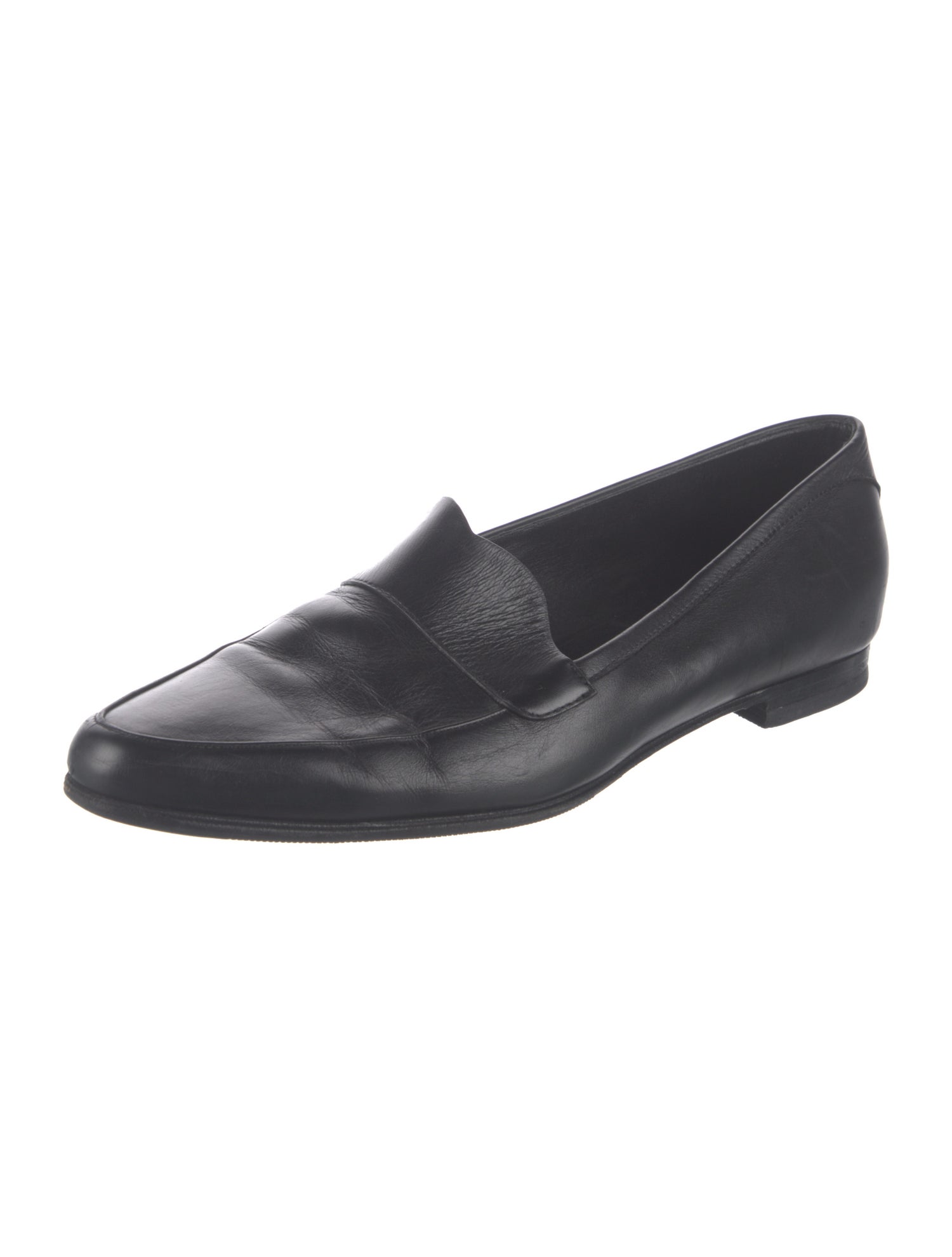 Khaite Leather Loafers