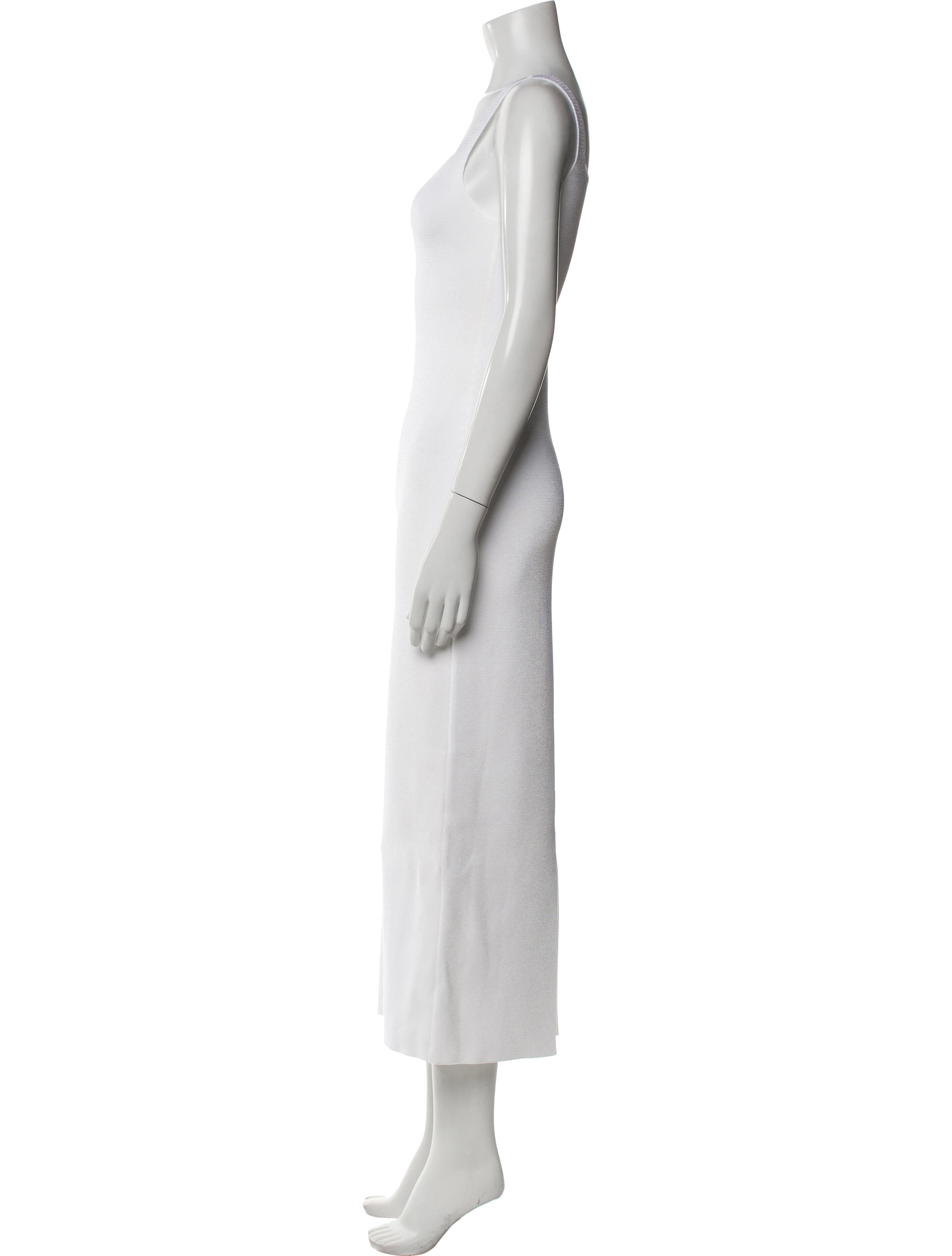 Khaite Square Neckline Long Dress w/ Tags