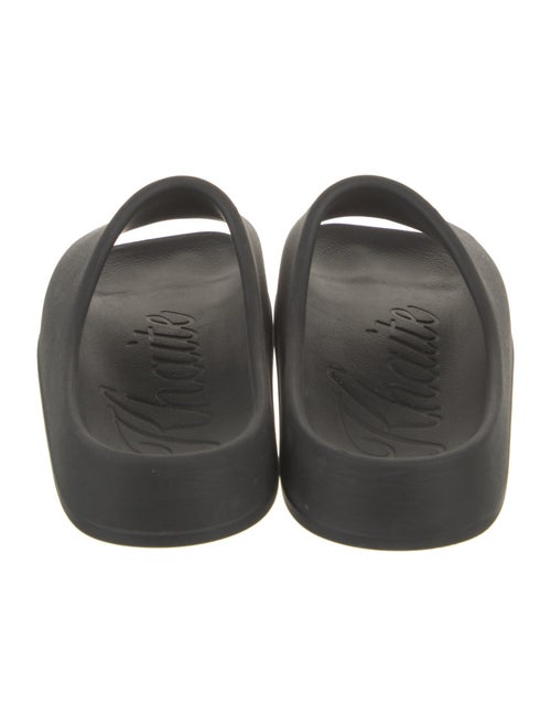 Khaite Rubber Slides