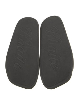 Khaite Rubber Slides