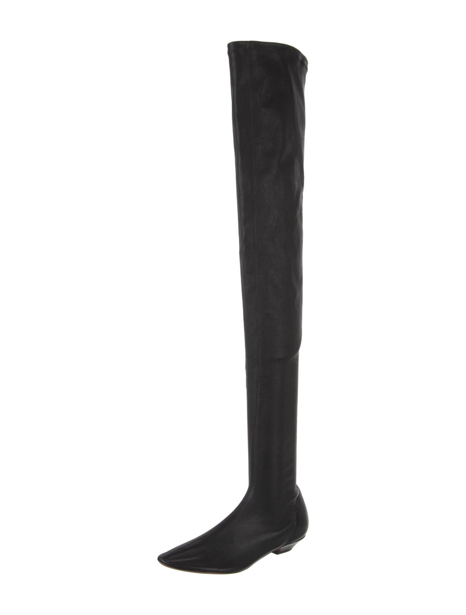 Khaite Leather Sock Boots