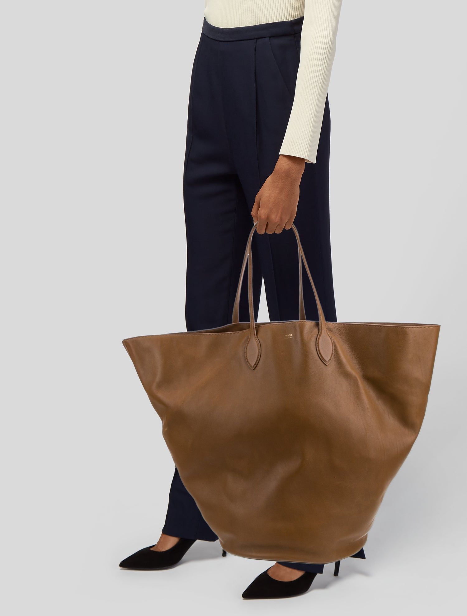 Khaite Leather Tote