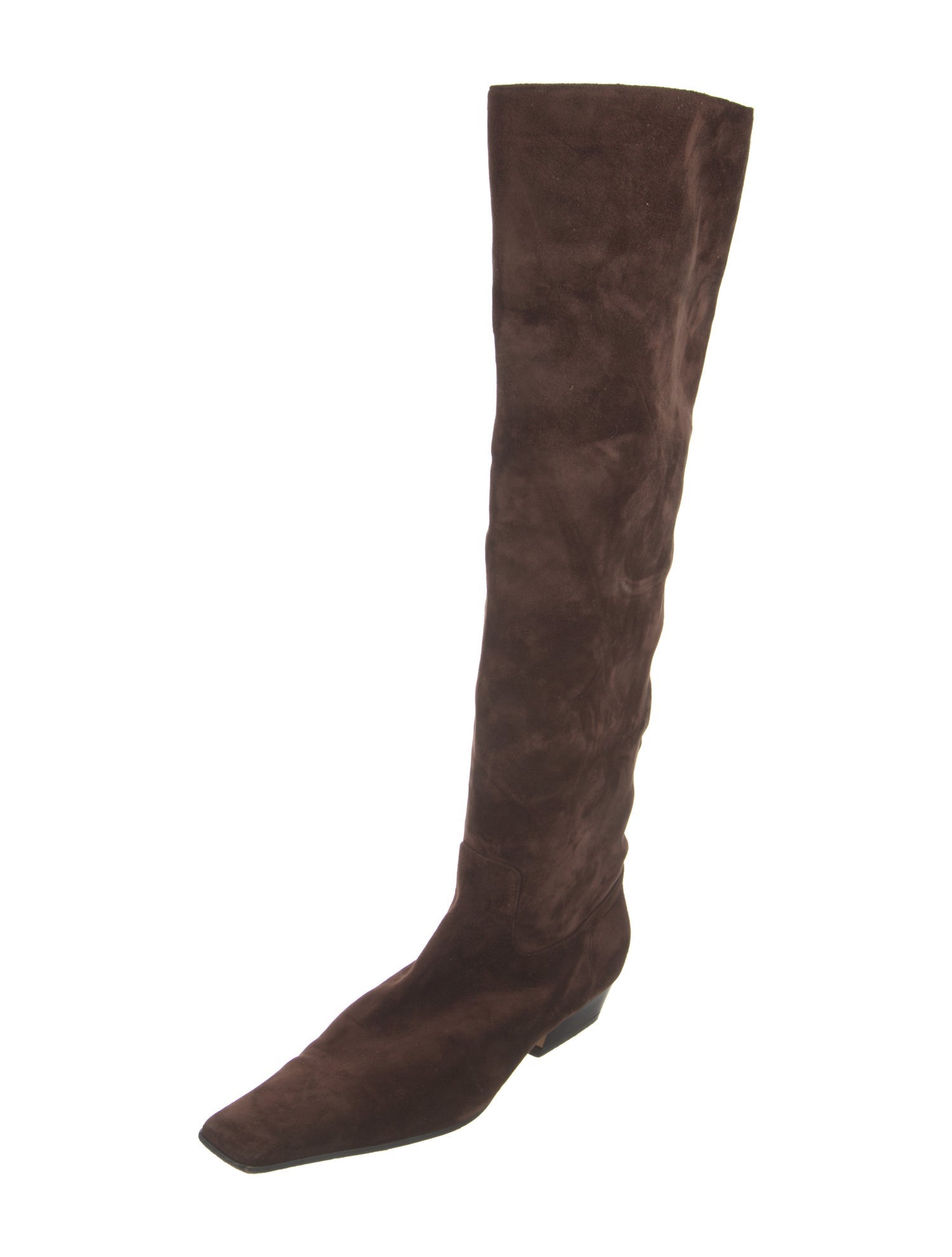 Khaite Suede Riding Boots
