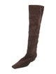 Khaite Suede Riding Boots