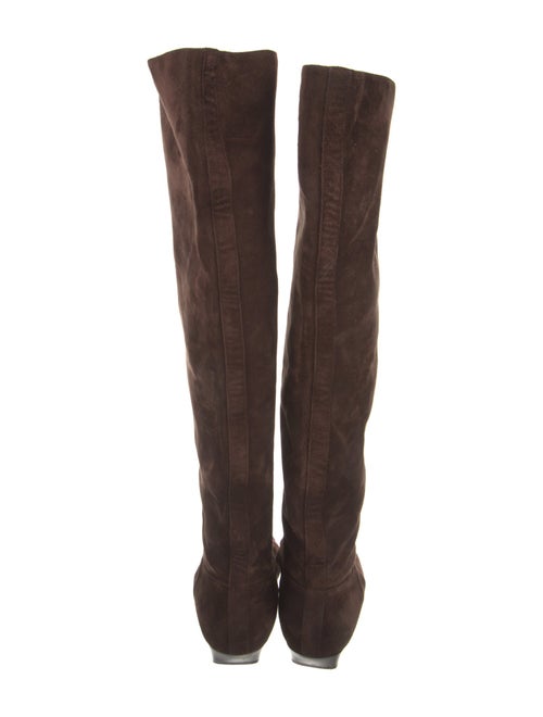 Khaite Suede Riding Boots