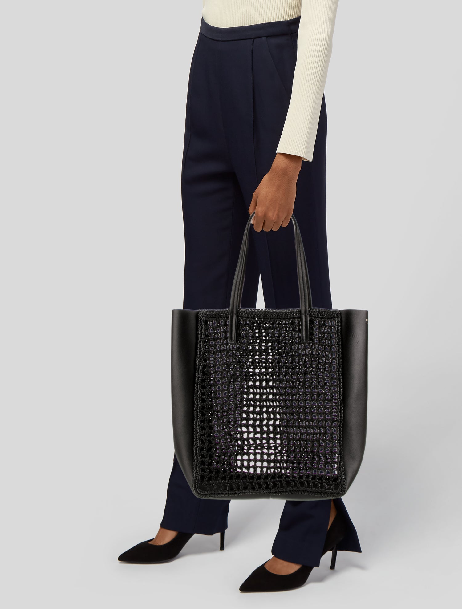 Khaite Straw Tote