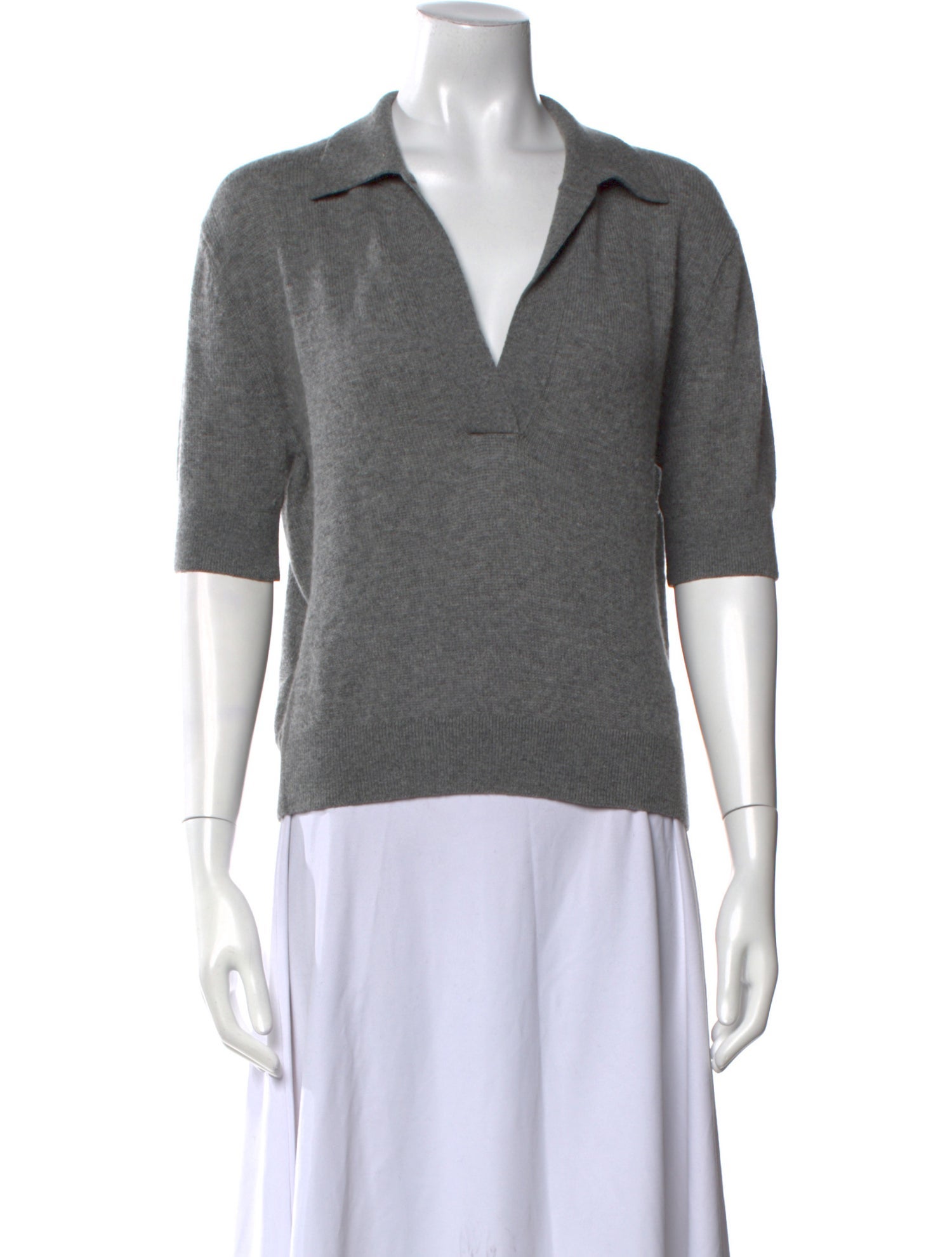 Khaite Cashmere V-Neck Sweater