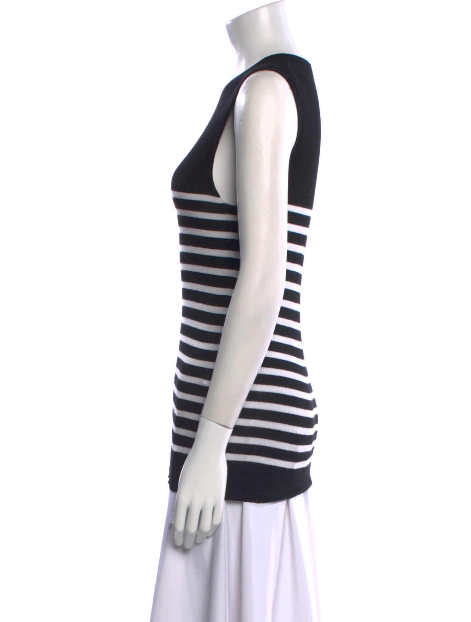 Khaite Wool Striped Top