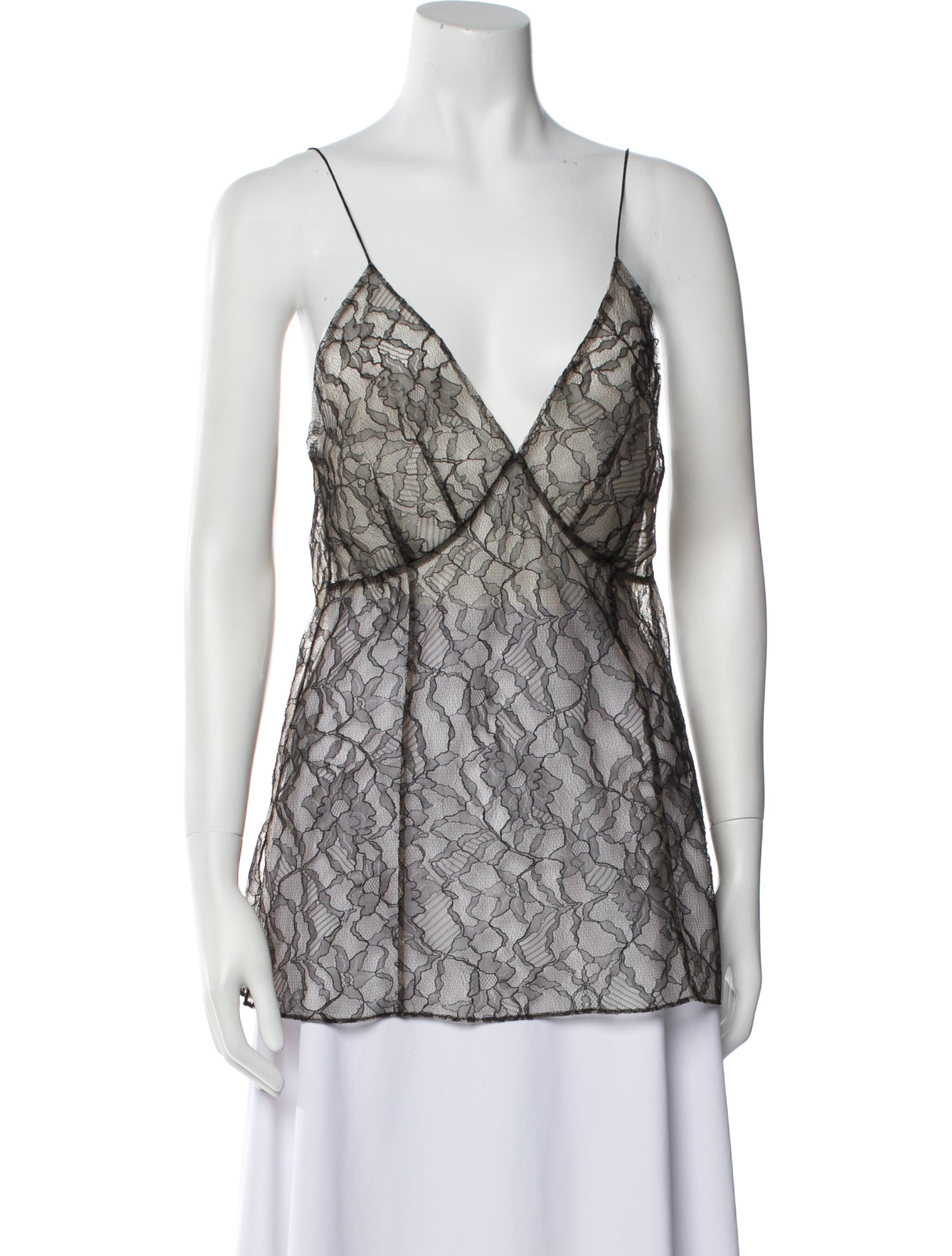 Khaite Lace Lace Pattern Top