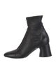 Khaite Leather Sock Boots