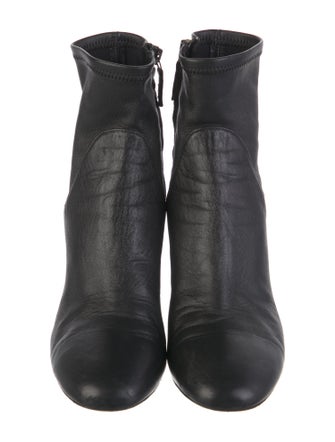 Khaite Leather Sock Boots