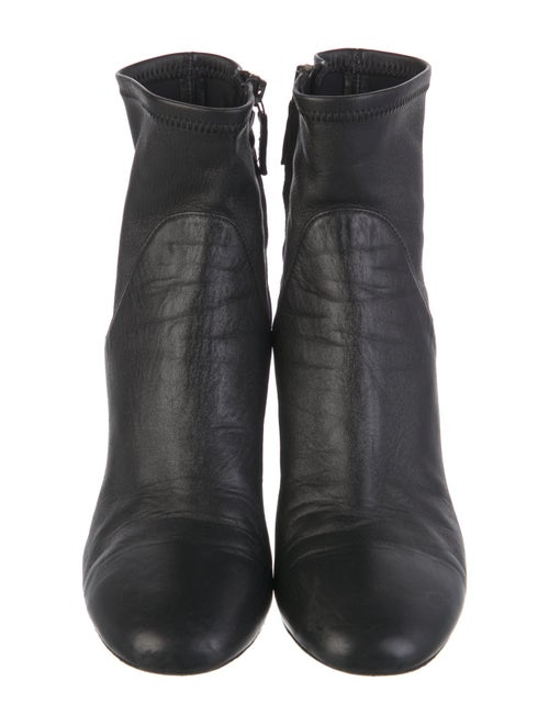 Khaite Leather Sock Boots