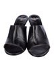Khaite Leather Slides