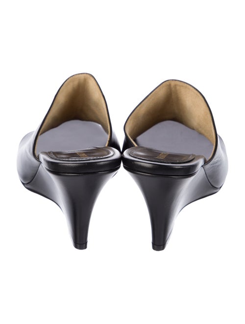 Khaite Leather Slides