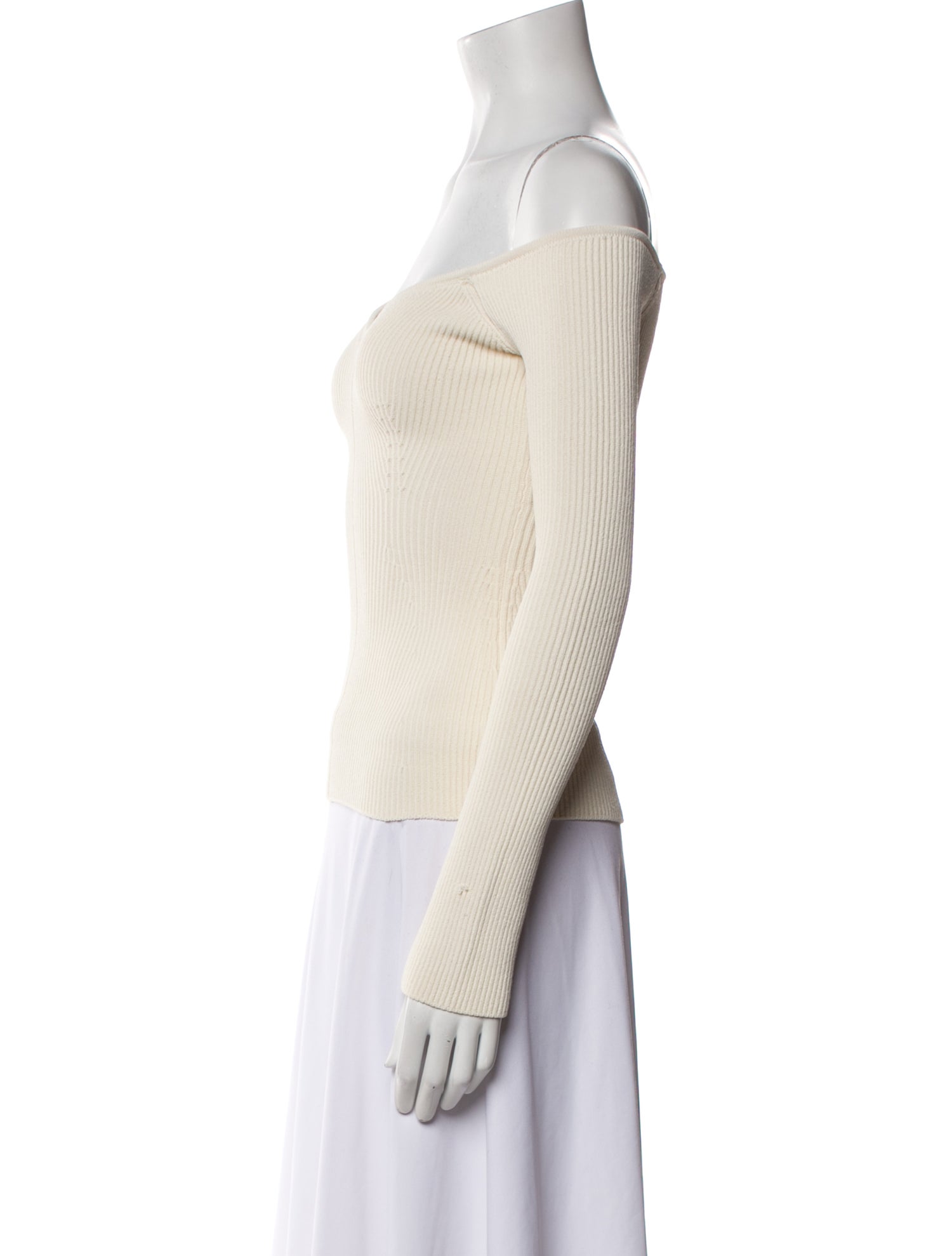 Khaite Off-The-Shoulder Sweater