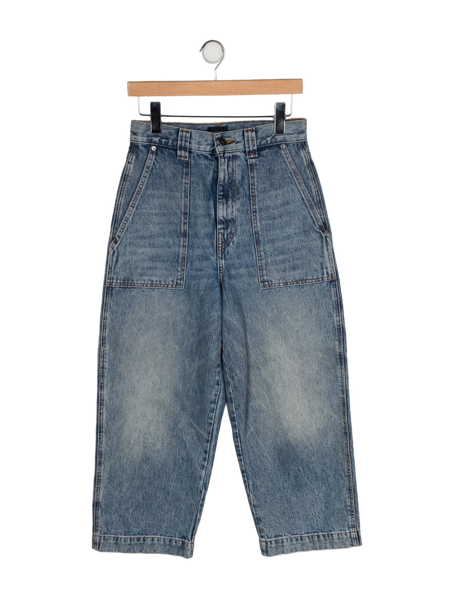 Khaite Hewey Wide Leg Jeans