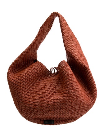 Khaite Raffia Hobo