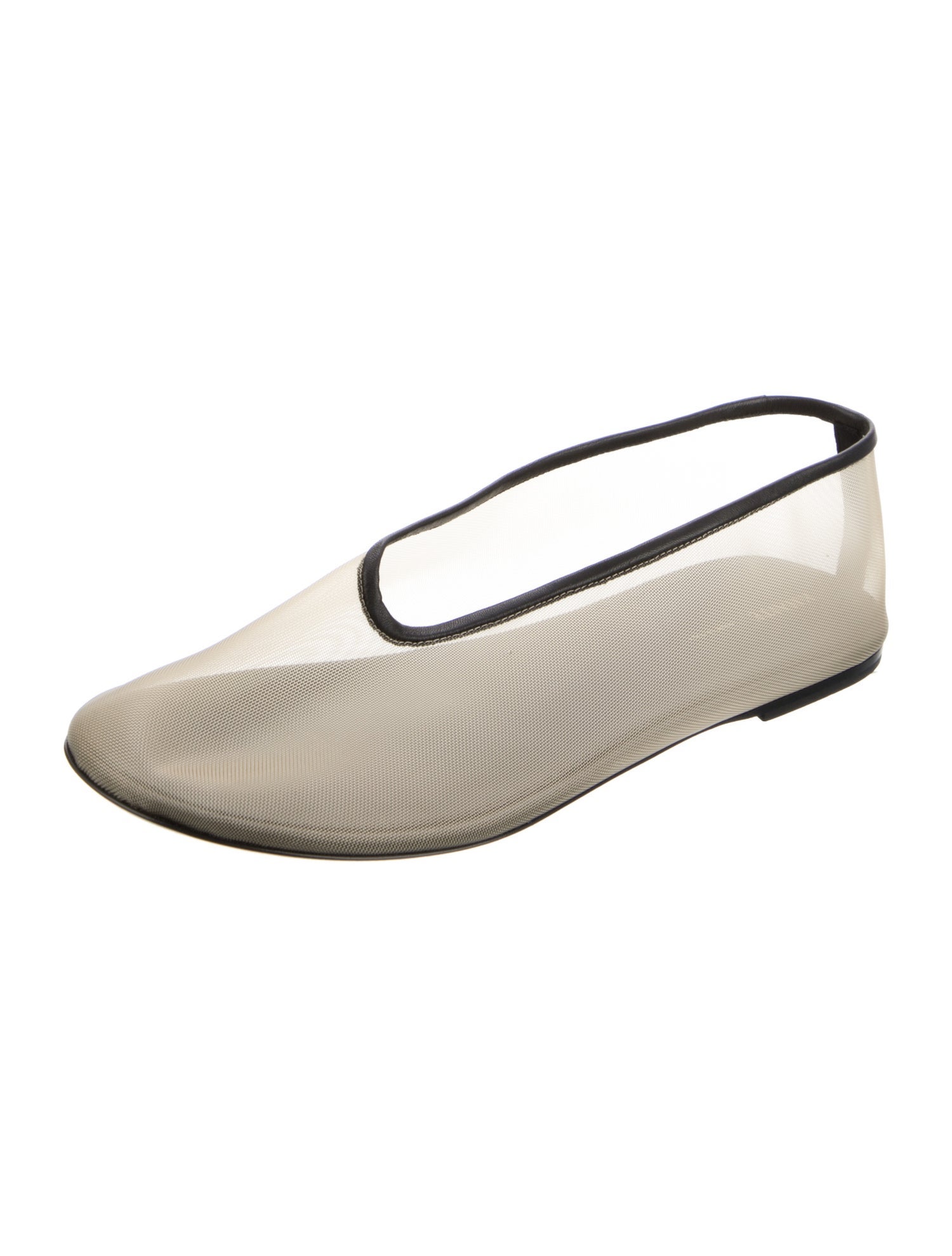 Khaite Mesh Ballet Flats