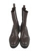 Khaite Leather Chelsea Boots