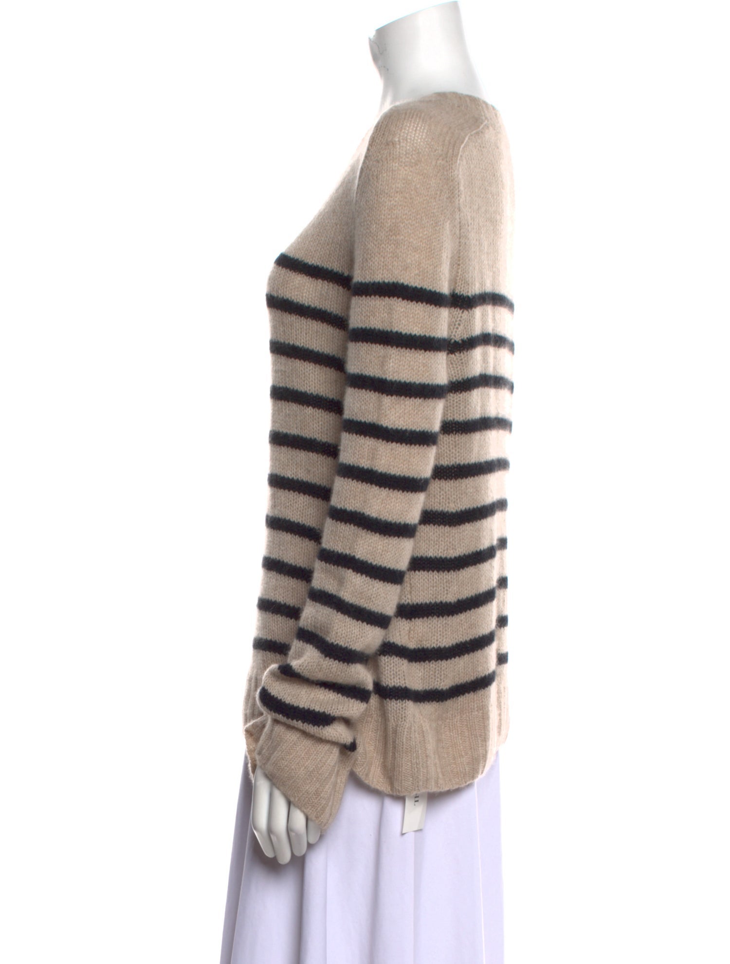 Khaite Cashmere Striped Sweater