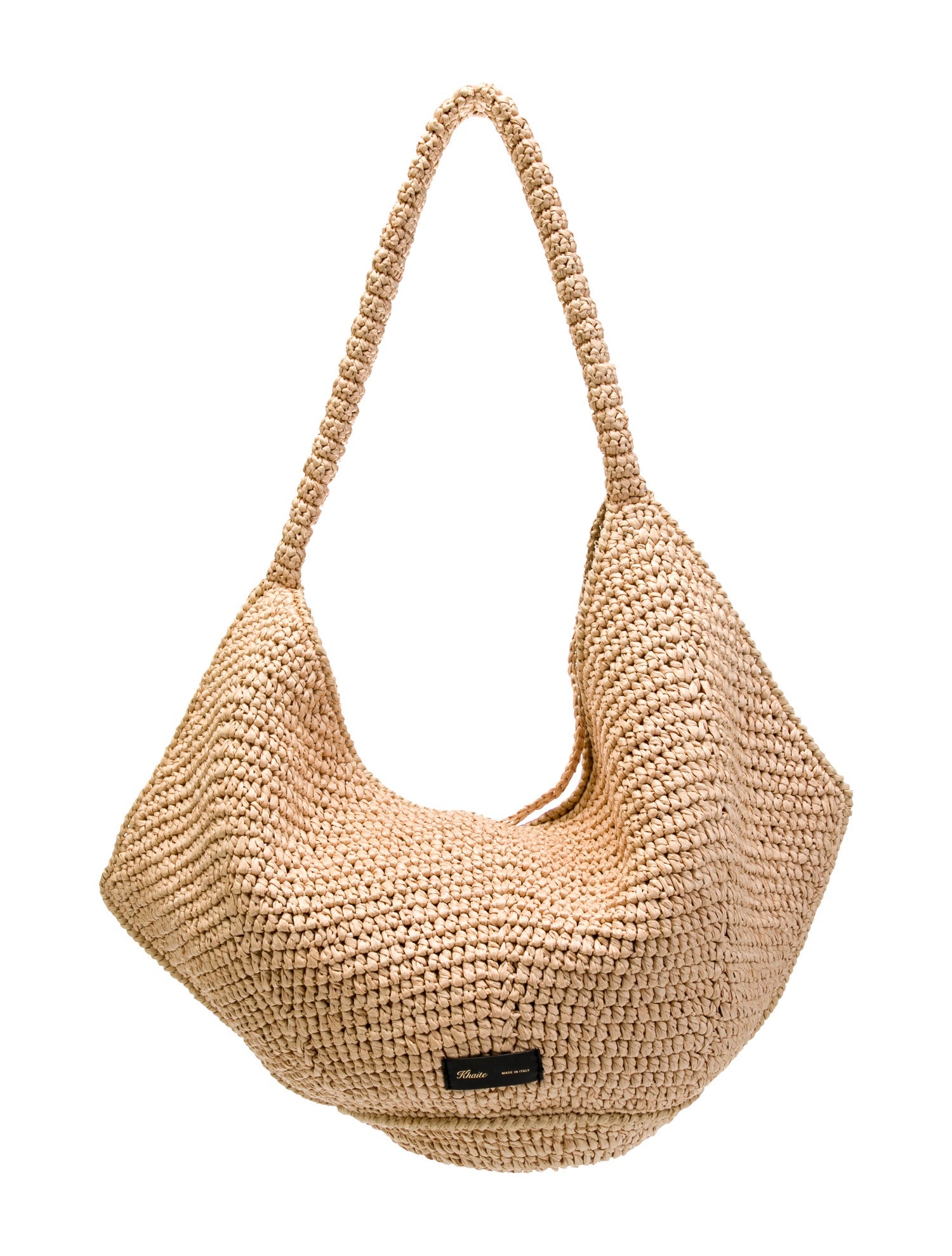 Khaite Raffia Shoulder Bag
