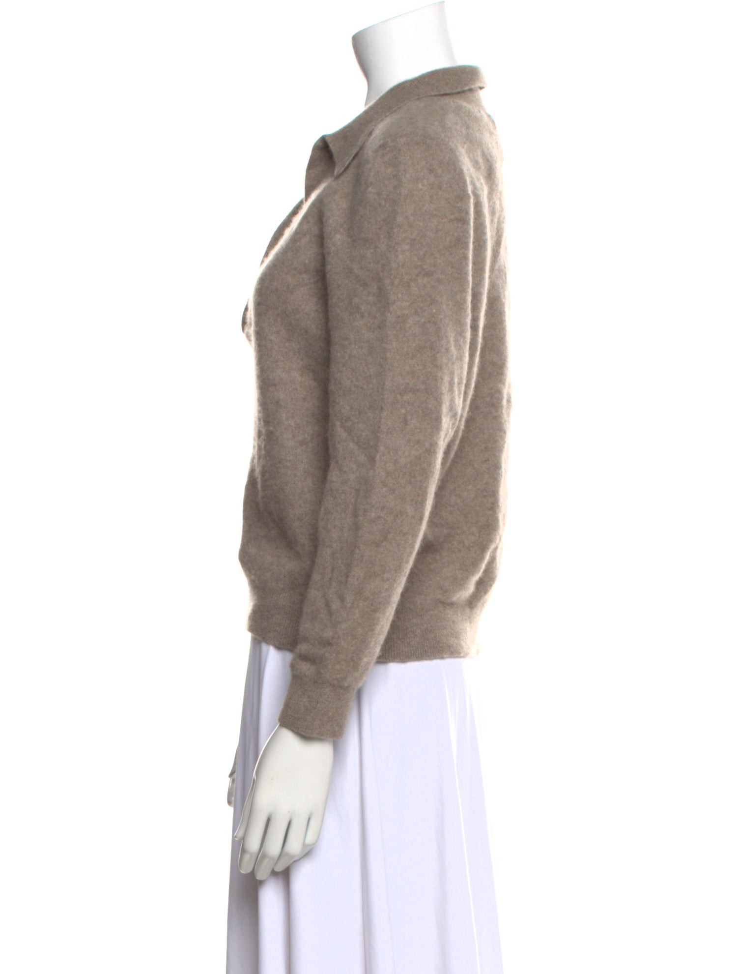Khaite Cashmere V-Neck Sweater