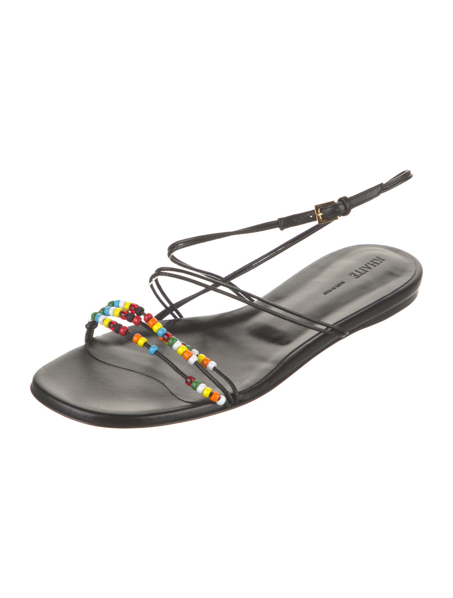 Khaite Leather Sandals