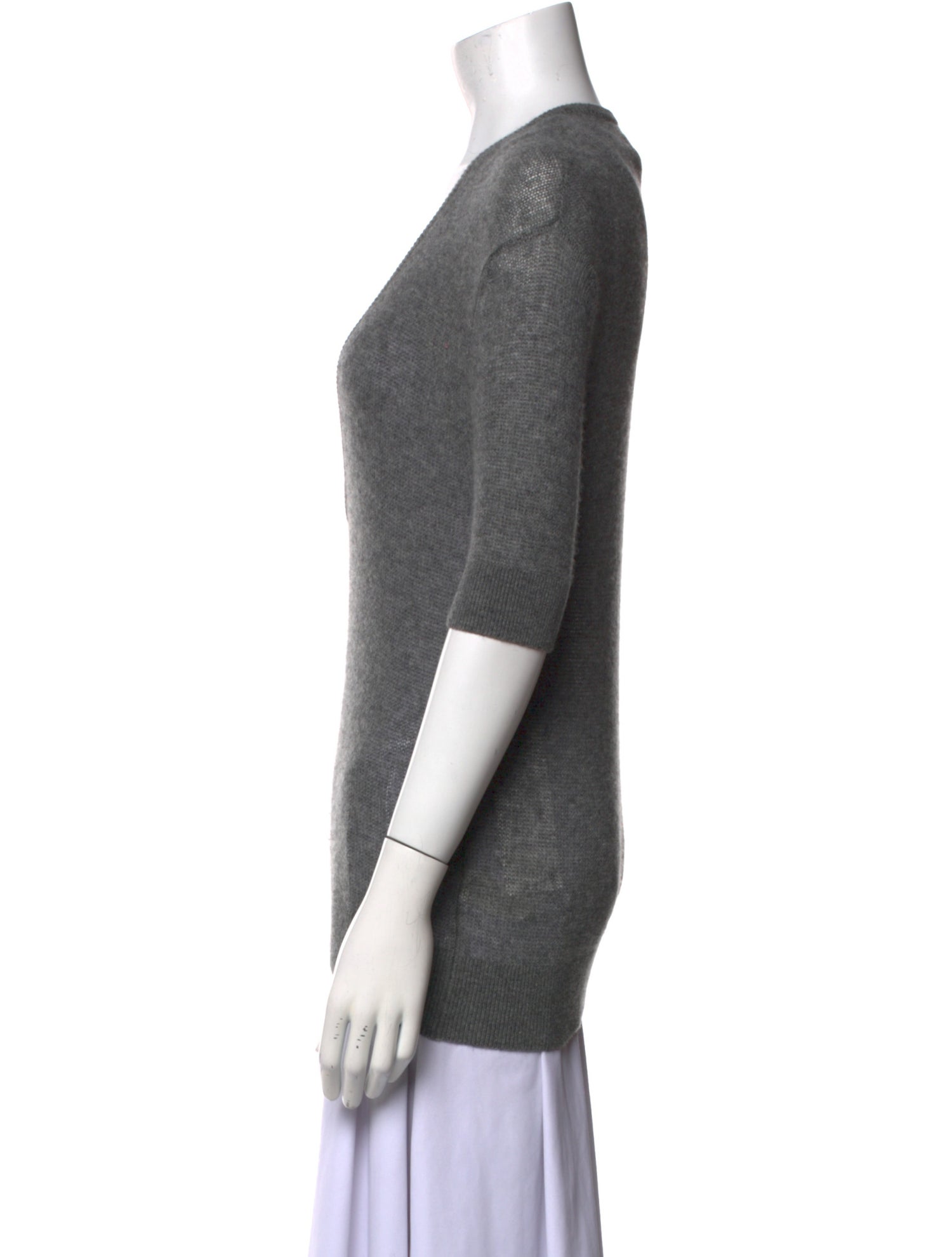 Khaite Cashmere V-Neck Sweater